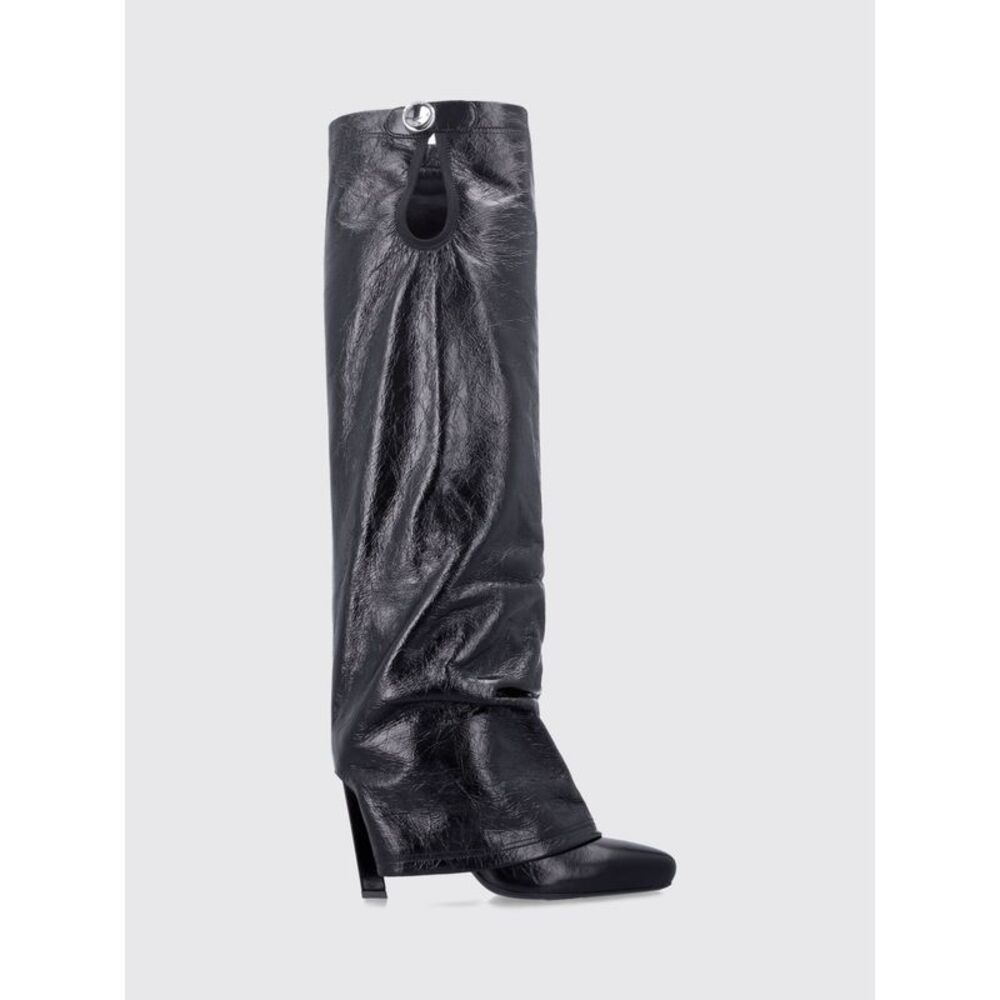 The Attico Women The Attico Leon High-Heeled Knee-High Boots In Leather